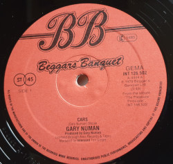 Gary Numan Sonopress Stamper Impression 12"