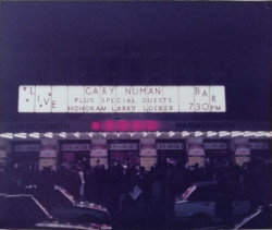 Gary Numan London 1984